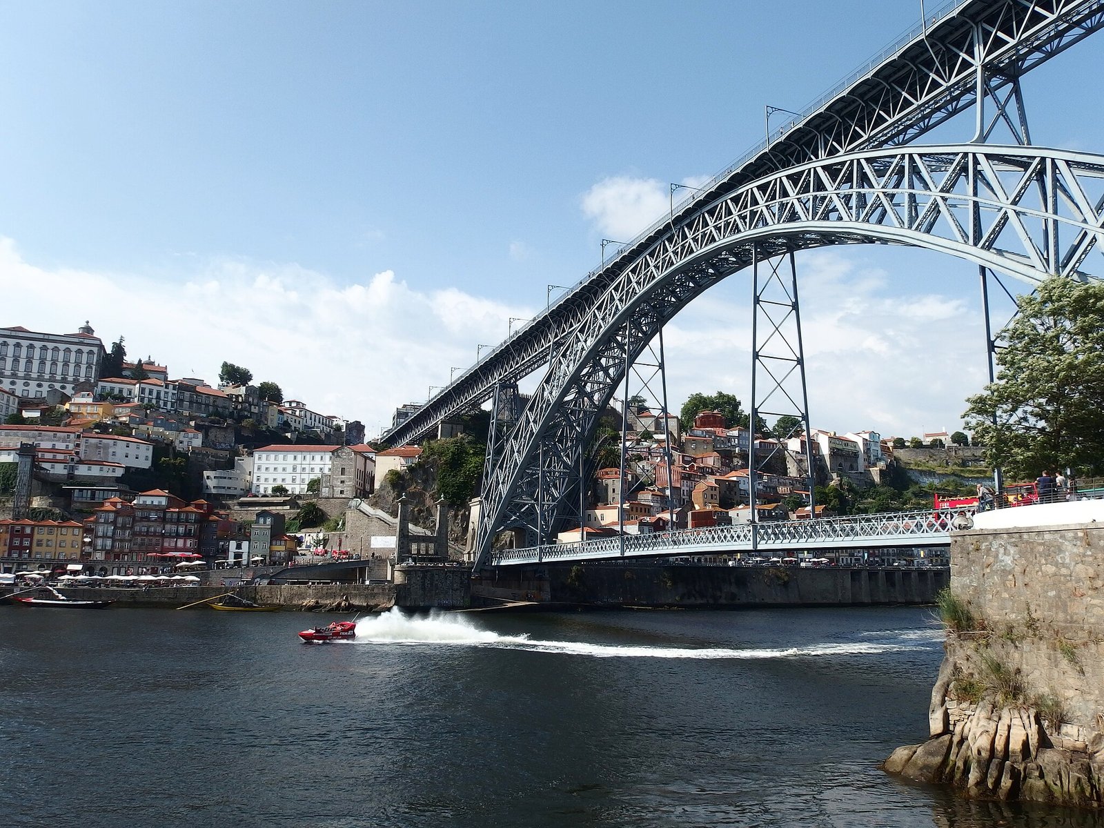 Porto — Ponte Dom Luís I ao entardecer